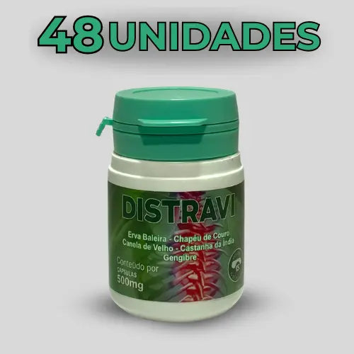 Distravi – Suplemento Alimentar Natural com Extratos Vegetais – 15 Cápsulas