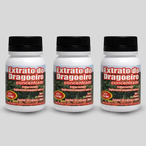Extrato de Dragoeiro – Suplemento Alimentar Natural com Extrato Vegetal – 30 Cápsulas