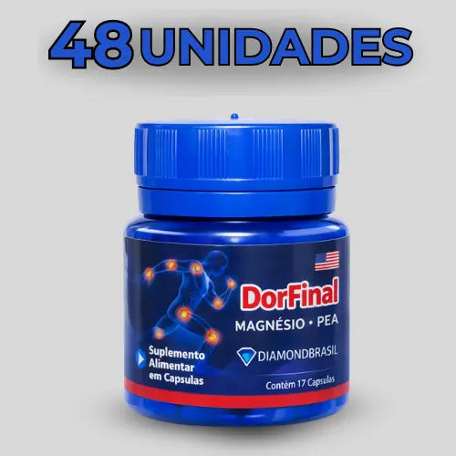 DF Magnésio + PEA – Suplemento Alimentar – 17 Cápsulas