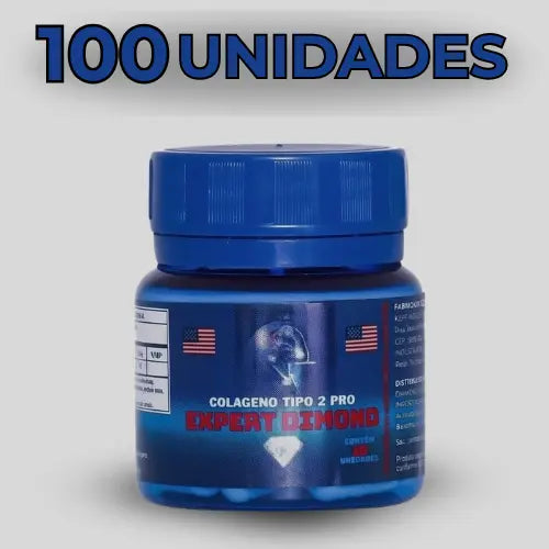 Colágeno Tipo II Expert Dimond – Suplemento Alimentar – 10 Cápsulas