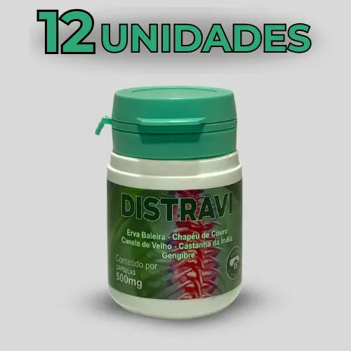 Distravi – Suplemento Alimentar Natural com Extratos Vegetais – 15 Cápsulas
