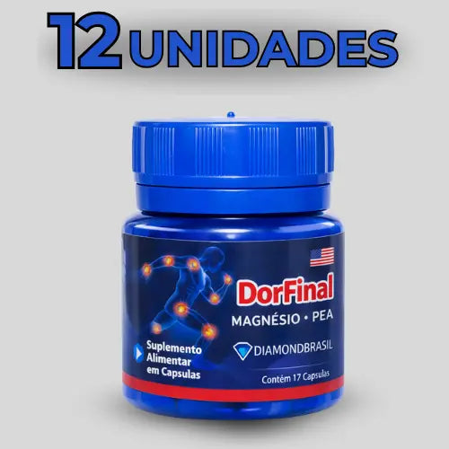 DF Magnésio + PEA – Suplemento Alimentar – 17 Cápsulas