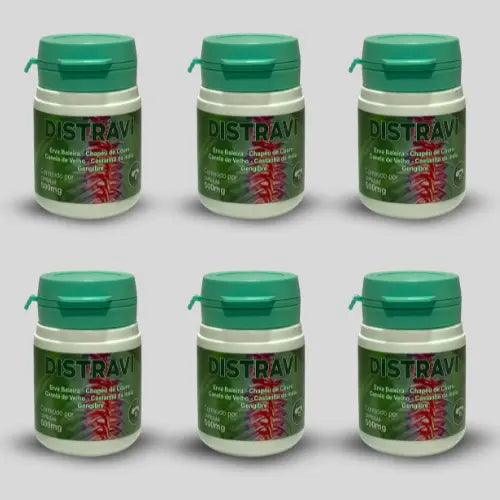 Distravi – Suplemento Alimentar Natural com Extratos Vegetais – 15 Cápsulas