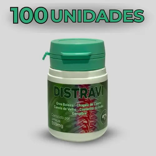 Distravi – Suplemento Alimentar Natural com Extratos Vegetais – 15 Cápsulas