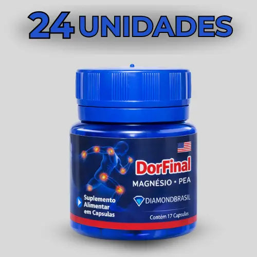 DF Magnésio + PEA – Suplemento Alimentar – 17 Cápsulas