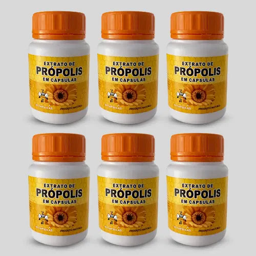 Extrato de Própolis – Suplemento Alimentar Natural com Própolis – 30 Cápsulas