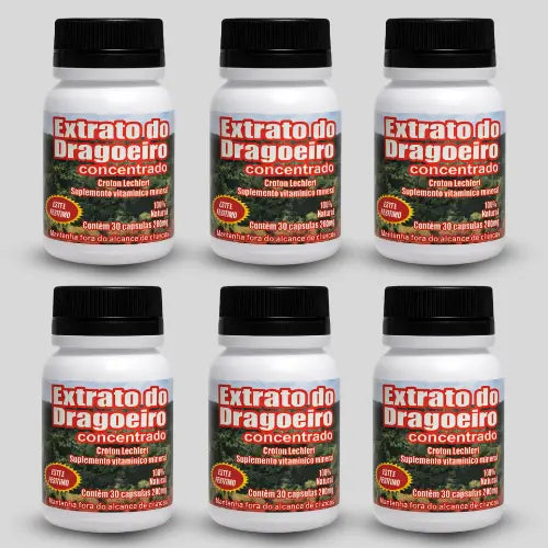 Extrato de Dragoeiro – Suplemento Alimentar Natural com Extrato Vegetal – 30 Cápsulas