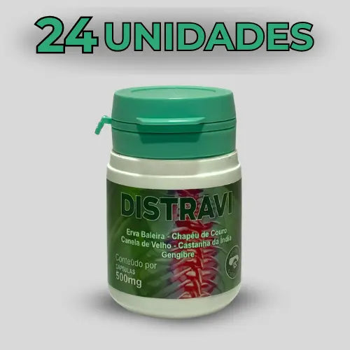 Distravi – Suplemento Alimentar Natural com Extratos Vegetais – 15 Cápsulas