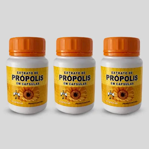 Extrato de Própolis – Suplemento Alimentar Natural com Própolis – 30 Cápsulas
