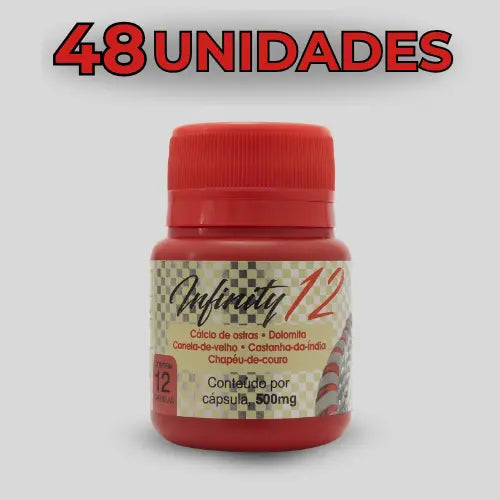 Infinity 12 – Suplemento Alimentar Natural com Minerais e Extratos Vegetais – 12 Cápsulas