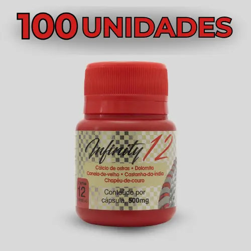 Infinity 12 – Suplemento Alimentar Natural com Minerais e Extratos Vegetais – 12 Cápsulas