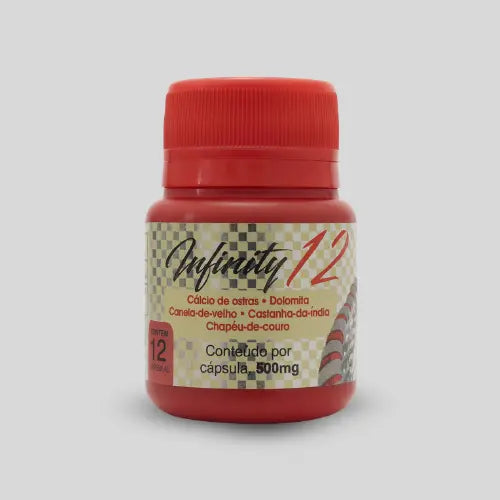 Infinity 12 – Suplemento Alimentar Natural com Minerais e Extratos Vegetais – 12 Cápsulas