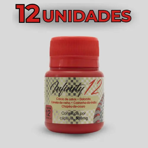 Infinity 12 – Suplemento Alimentar Natural com Minerais e Extratos Vegetais – 12 Cápsulas