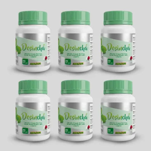 Desinchá – Suplemento Alimentar Natural com Extratos Vegetais – 30 Cápsulas